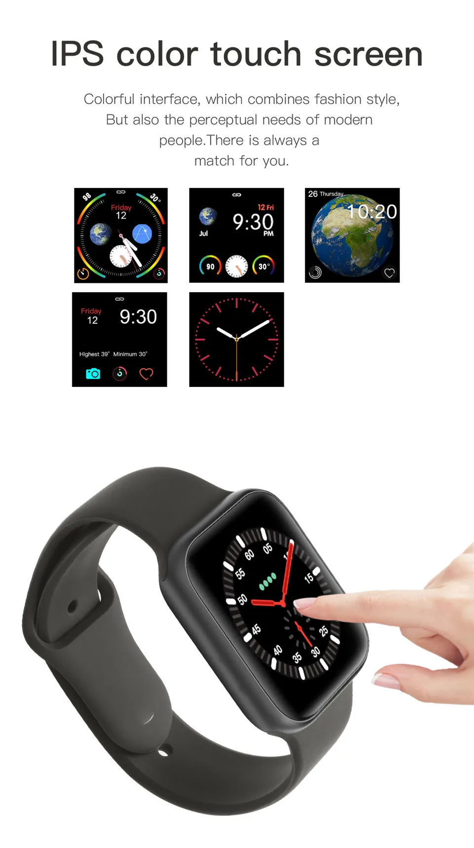 Часы SmartWatch IWO 11, gps, Bluetooth, умные часы, 1:1, умные часы, 44 мм, пульсометр, кровяное давление IWO 8, 10, обновление для Apple, iOS, Android