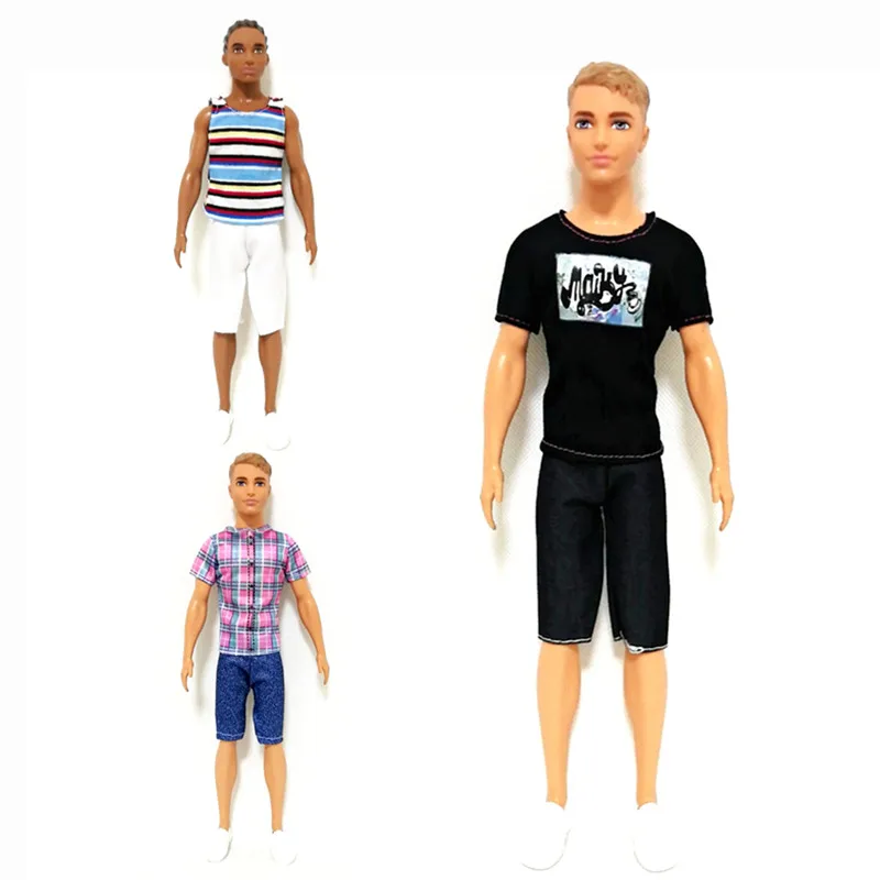 

Fashion Outfits Set for Barbie BJD Doll Ken The Boy Friend Clothes Accessories Play House Dressing Up Kids Toys