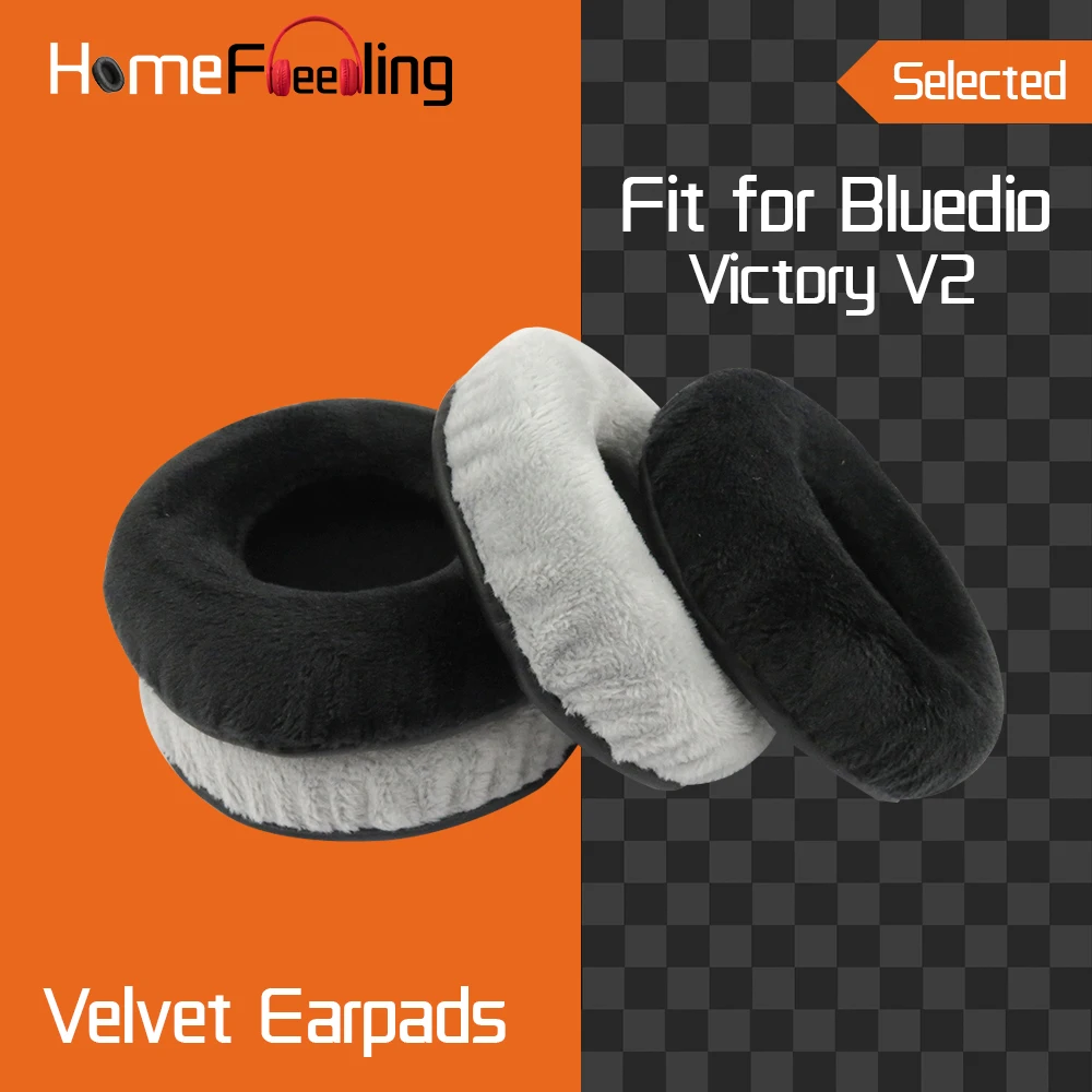 

Homefeeling Earpads for Bluedio Victory V2 Headphones Earpad Cushions Covers Velvet Ear Pad Replacement