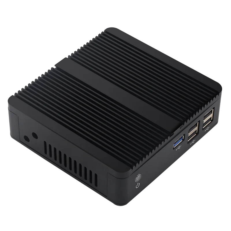 Ubuntu мини-ПК win10 безвентиляторный блок 1 lan 12v с процессором N2920 на бортовой основе