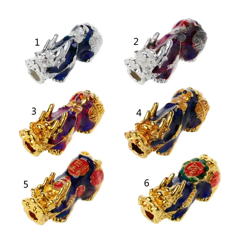 

Mood Temperature Color Change Chinese Pixiu Beads Lucky Amulet Jewelry Making