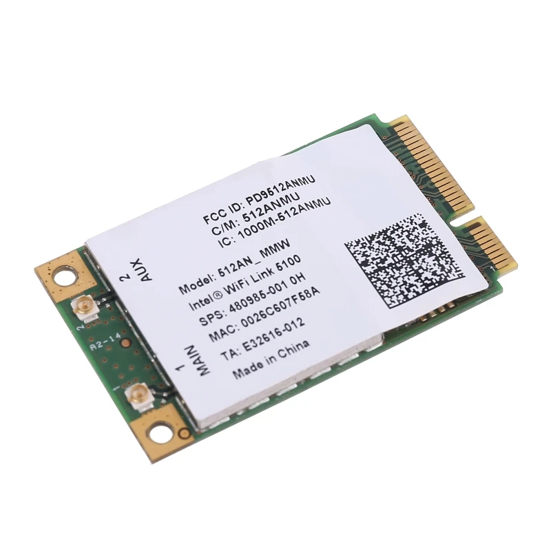Wi Fi соединение 5100 AGN 300 м Беспроводной карты 2 4G + 5G Dual Band веб для CQ40 CQ45| |