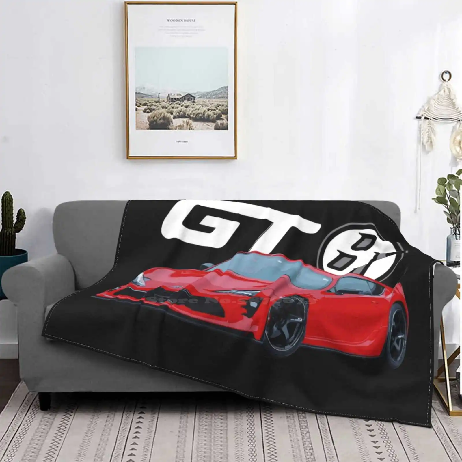 Gt 86 Max Orido Hot Sale Printing High Qiality Flannel Blanket Sti Wrx Sportscar Evo Rally Impreza Supercar Jdm Stance | Дом и сад