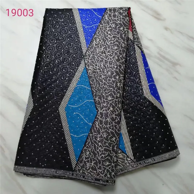 Новый цветочный узор Африканский заводской камень Анкара Нигерия настоящая