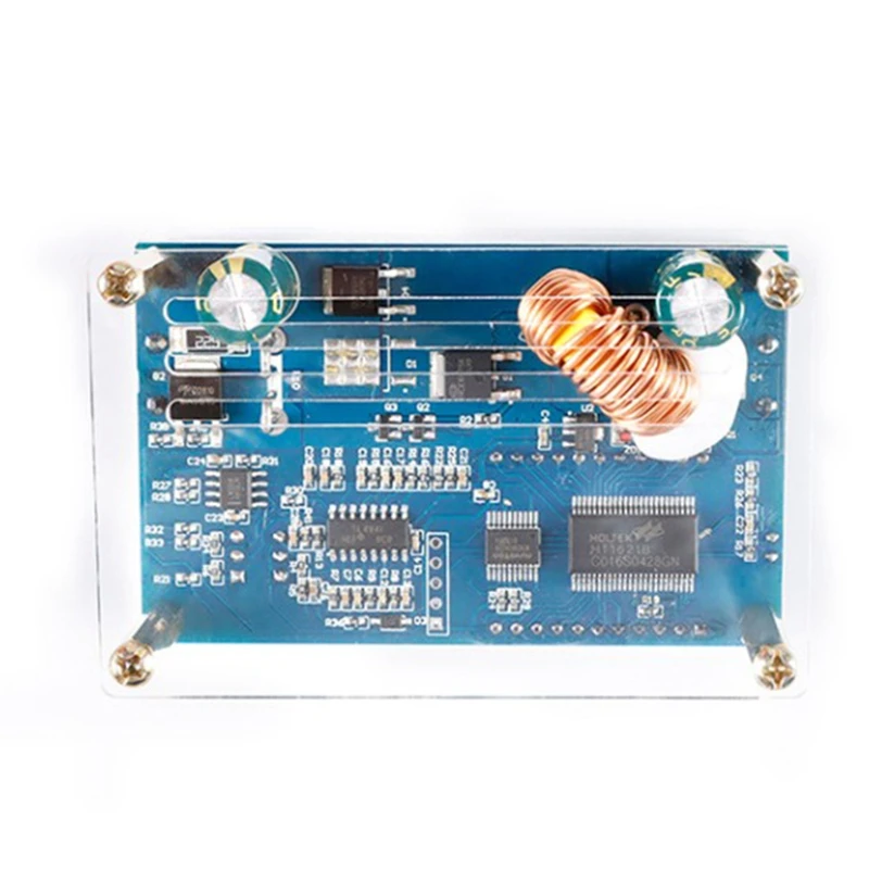 hot dc dc 9 45v to 10 50v 5a step up power supply module adjustable boost adapter cvcc converter lcd display with case free global shipping