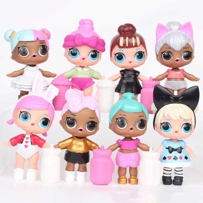 

6 Kinds LOL Surprise Doll Girl Toys Figuras Anime Kawaii Anime Figure Children's Birthday Gift Action Figure Lol