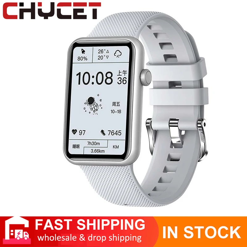 

Смарт-часы CHYCET для мужчин и женщин, водонепроницаемые фитнес-трекер с циферблатом и функцией управления музыкой для Android, Xiaomi, Huawei, IOS