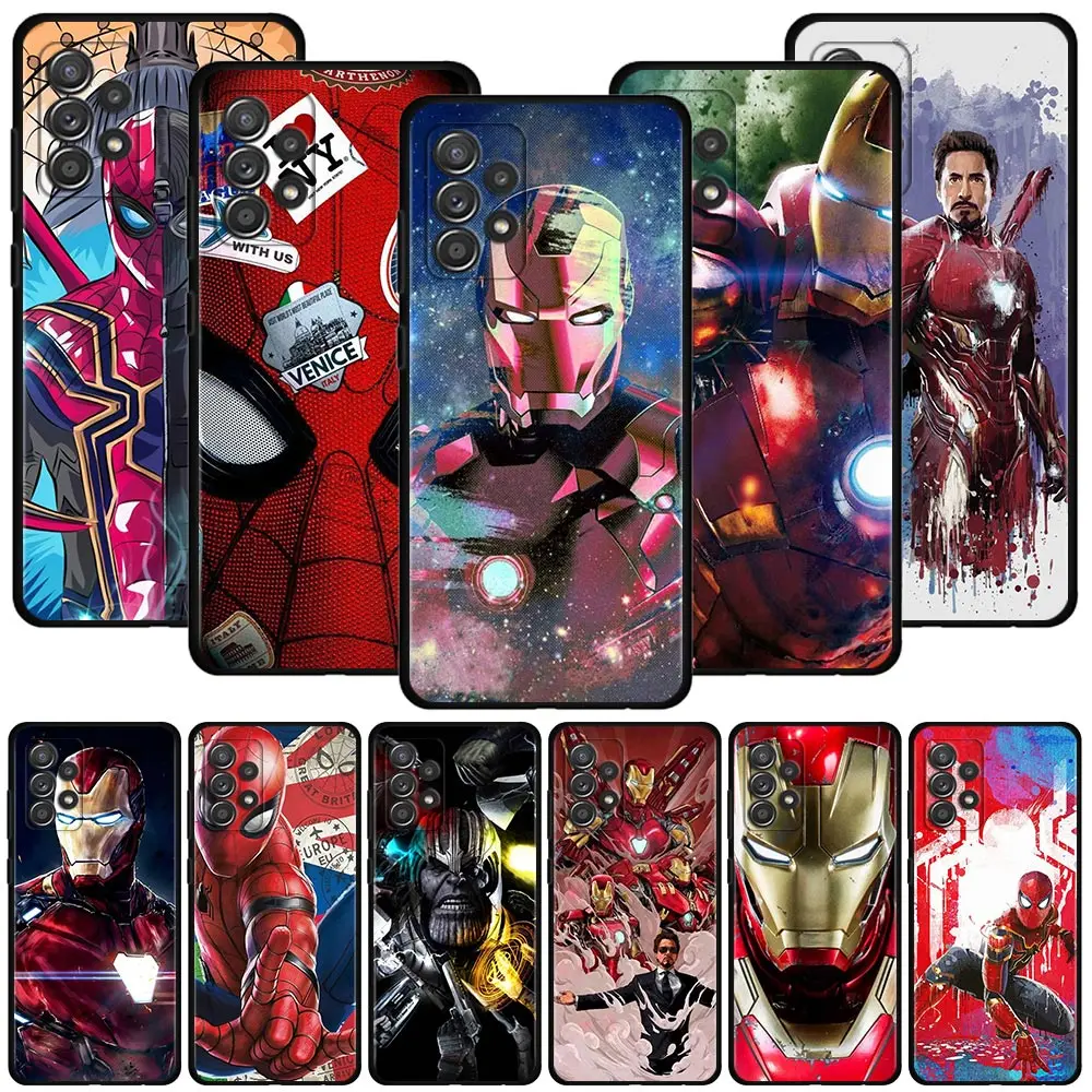 

Marvel Iron Spider Man Cover For Samsung Galaxy A51 A71 A41 A31 A11 A01 A12 A21 A21s A52 A32 A02s A72 A22 A02 A42 F42 Shell