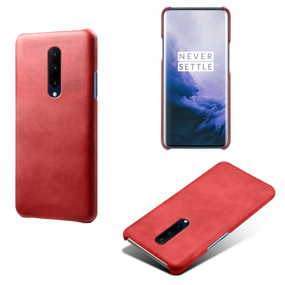 

Oneplus 6 6T 7 Case Slim Vintage Synthetic Leather Case Oneplus One Plus 7Pro 8 8Pro Cover Coque Funda Bumper Capa Shell Bags