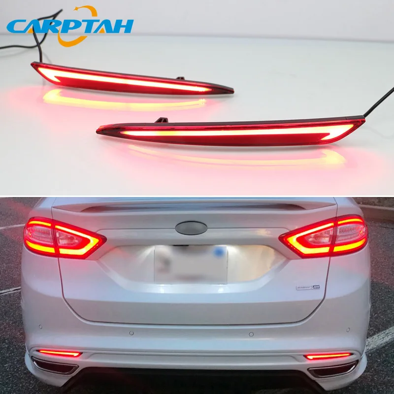 2 шт. светодиодный задний противотуманный фонарь для Ford Fusion Mondeo 2013 2017 2018