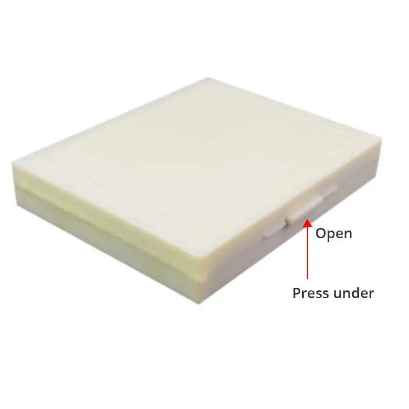 Лабораторные образцы насекомых 200 шт. в пластиковой коробке|microscope slides|science