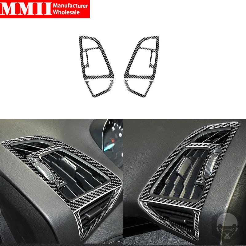 

Автомобильные наклейки из углеродного волокна для Ford Escape/Kuga 2013-2015 с обеих сторон, аксессуары для интерьера