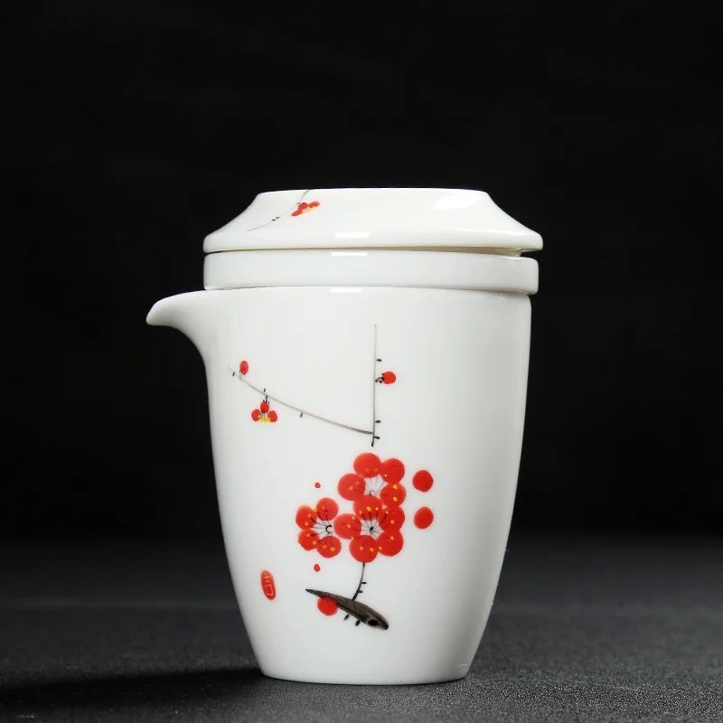 

Portable Tea Travel Kung Fu Ceramics Tea Set Ceramic Portable Teapot Porcelain Teaset Gaiwan Tea Cups Ceremony Chinese Tea Set