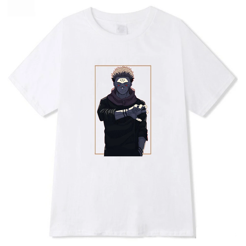 

Jujutsu Kaisen Kawaii T-shirt Woman Summer T-shirt
