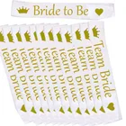 6 шт.лот, атласная перевязь для невесты, Временные татуировки, наклейки для свадебного душа, девичника, декор для вечеривечерние, свадебные украшения