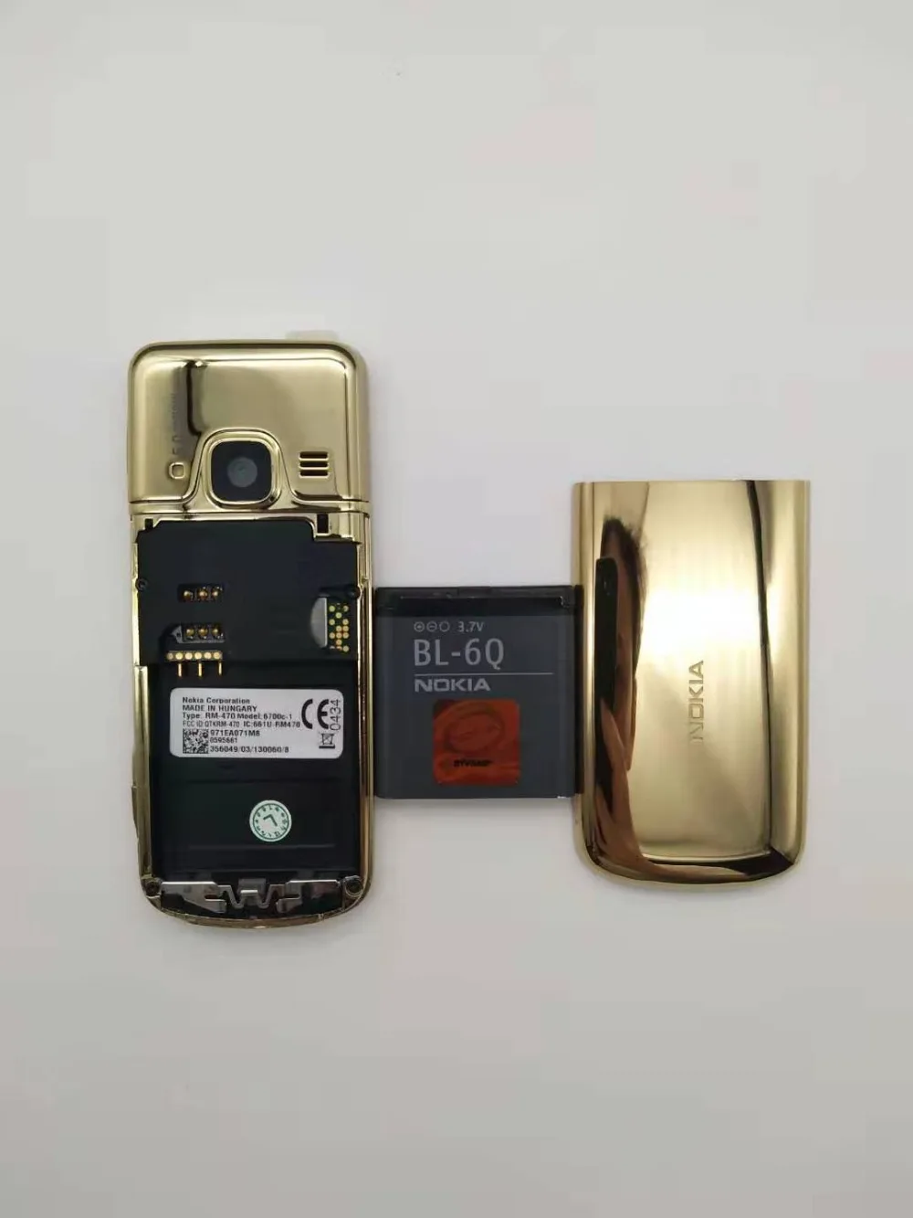 Оригинальные разблокированные Nokia 6700C 6700 классические мобильные телефоны 5MP 3g GSM разблокированные и русская клавиатура восстановленные