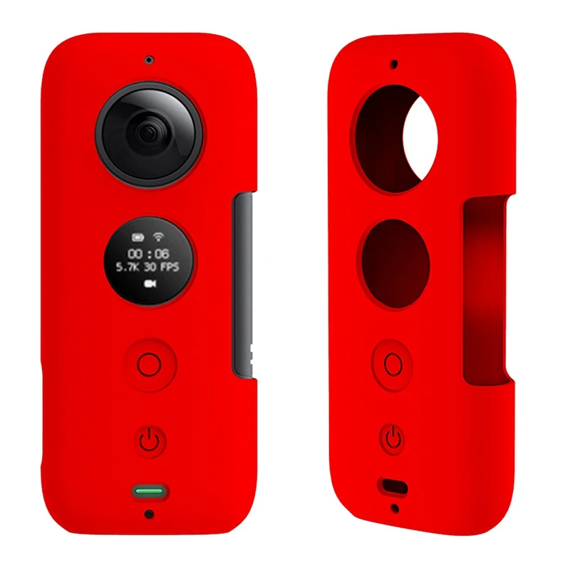 for Insta360 One X Silicone Sleeve Lens Insta Panoramic Sports Camera enlarge