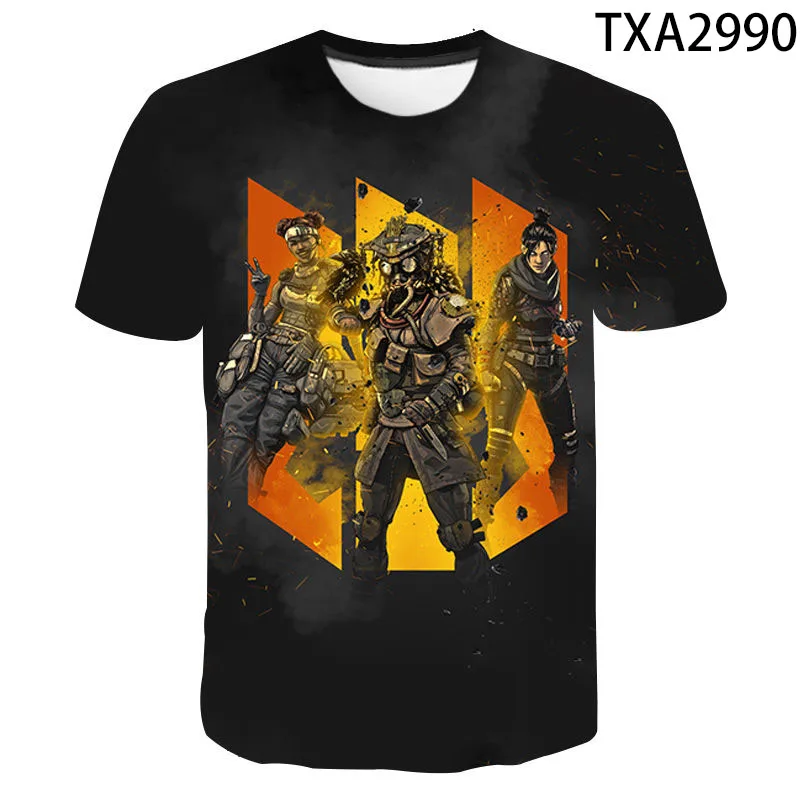 Новинка 2020 футболки 3D повседневные для мальчиков и девочек модная уличная одежда