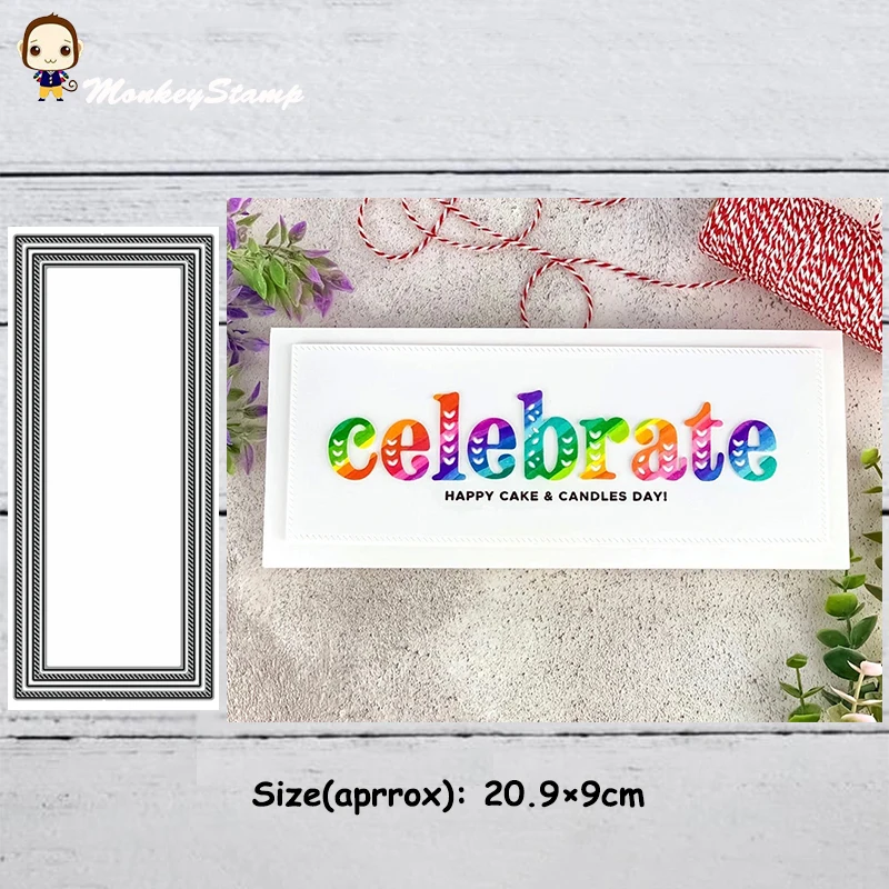 Прямоугольная рамка в горошек с обезьянами трафареты для резки металла сделай