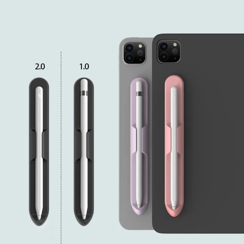 

Silicone Case for Pencil Stick Holder for Pencil 1 2 Gen Cover Tablet Touch Pen slot Protective Pouch Bags Sleeve Case Holde