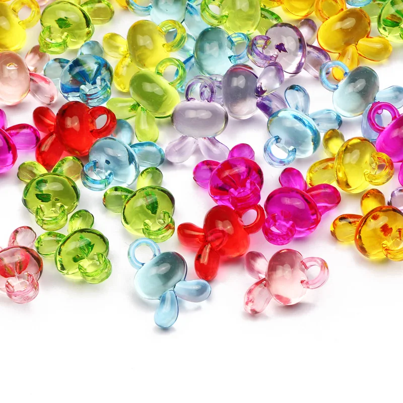 

30 шт., акриловые бусины-разделители, 17 х12 мм