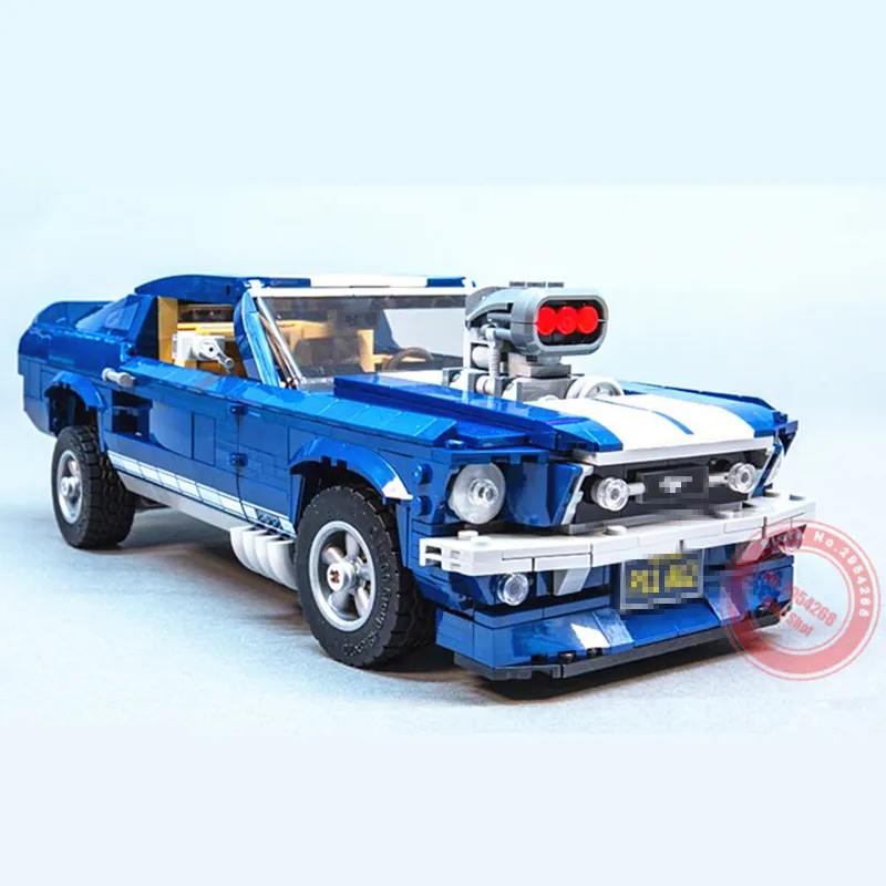 Создатель эксперт Ford Mustang fit technic набор строительных блоков Кирпичи собранные DIY игрушки подарки на день рождения
