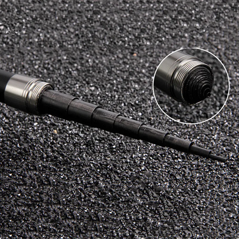 Рыболовная телескопическая удочка сверхдлинная из углеродного волокна жесткая 8