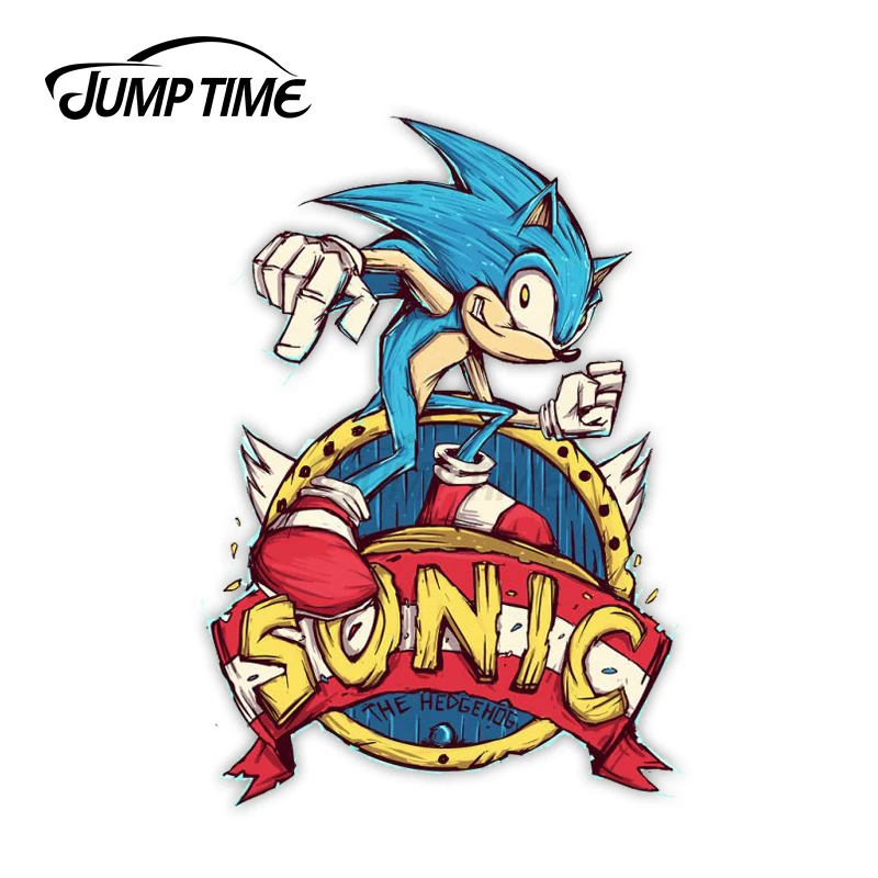 

JumpTime 13x8,2 см для звуковых Ретро автомобильных наклеек, наклейки для ноутбука, мотоцикла, автомобиля, двери, граффити, креативная графика, «сд...