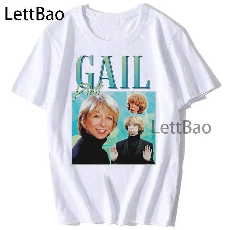 

Забавная Мужская/Женская футболка Gail Platt с коротким рукавом, повседневная крутая летняя свободная футболка, топы, одежда оверсайз, футболка ...