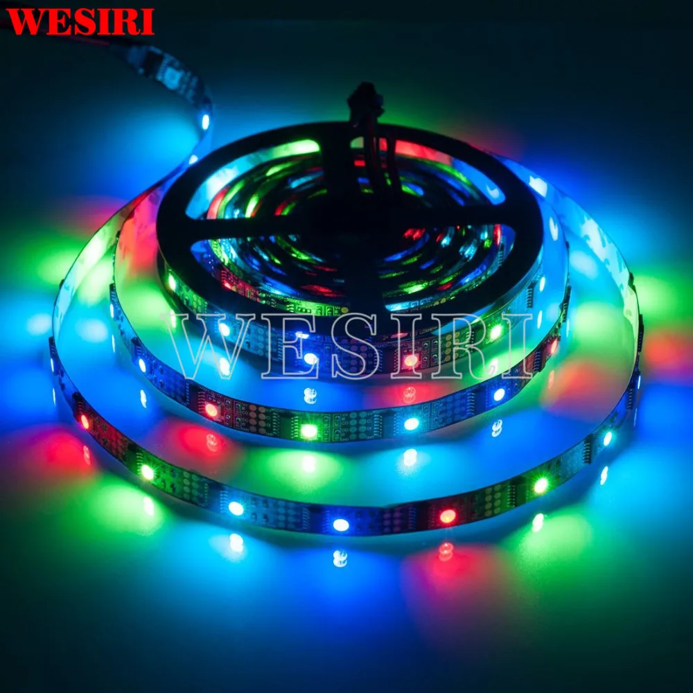 Модифицируемая Светодиодная лента WS2801 5 м 5050 RGB подсветильник ка телевизора 160
