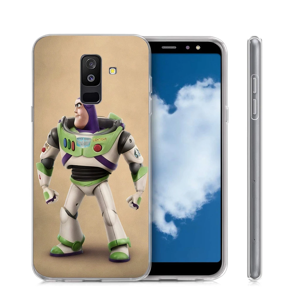 Toy Story Soft Case for Samsung Galaxy A9 A8 A7 A6 A5 J8 J4 J6 Prime Plus 2018 2017 A2 Core |