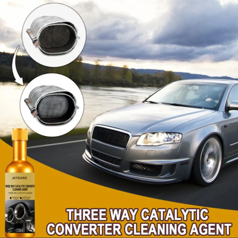 

New Cleaning Accessory Engine Catalytic Converter Cleaner Engine Booster Cleaner Multipurpose Cleaner 120ML