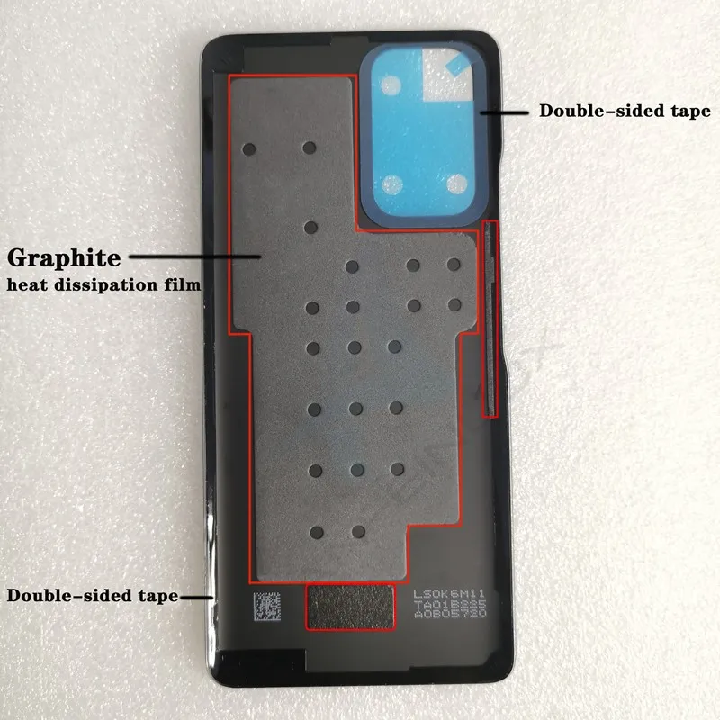for note 10 pro 100 original tempered glass battery back cover for xiaomi redmi note 10 pro phone housing case replacement free global shipping