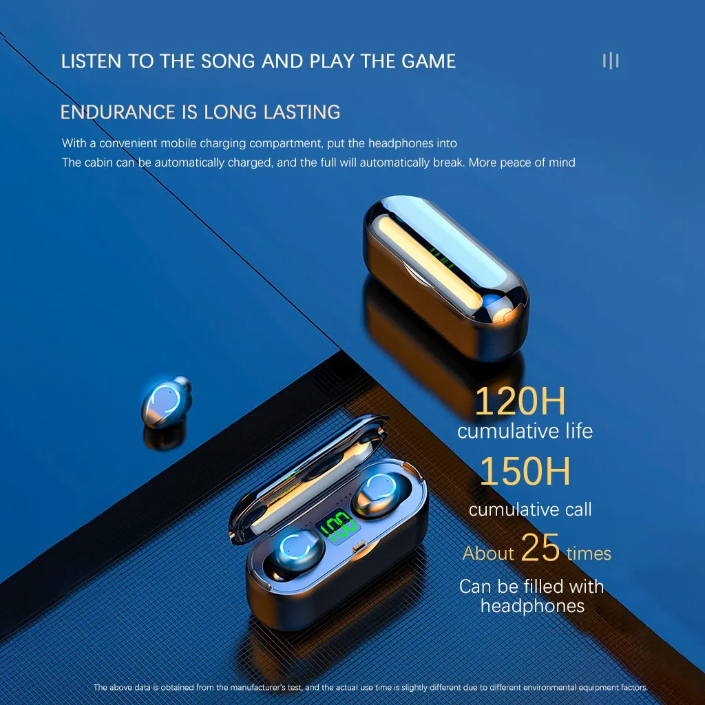 Bluetooth 5 0 гарнитура беспроводные наушники мини стерео гарнитуры хит продаж