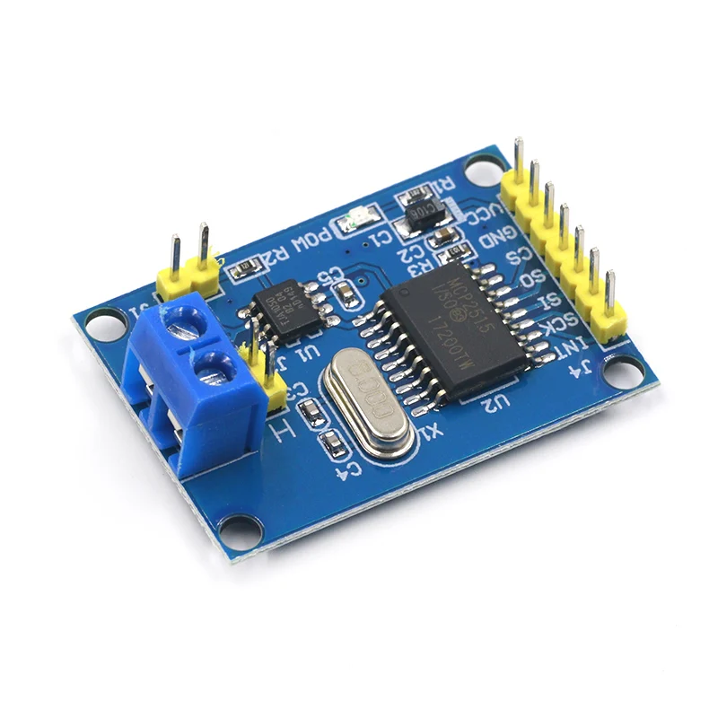 MCP2515 CAN шина Модуль платы TJA1050 приемник SPI для 51 MCU контроллер рычага