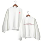 Женская толстовка с рисунком I Am Fine Ambigram, KPOP, Min Yoongi, веселая толстовка с надписью Love Self-Response, Jungkook, Прямая поставка