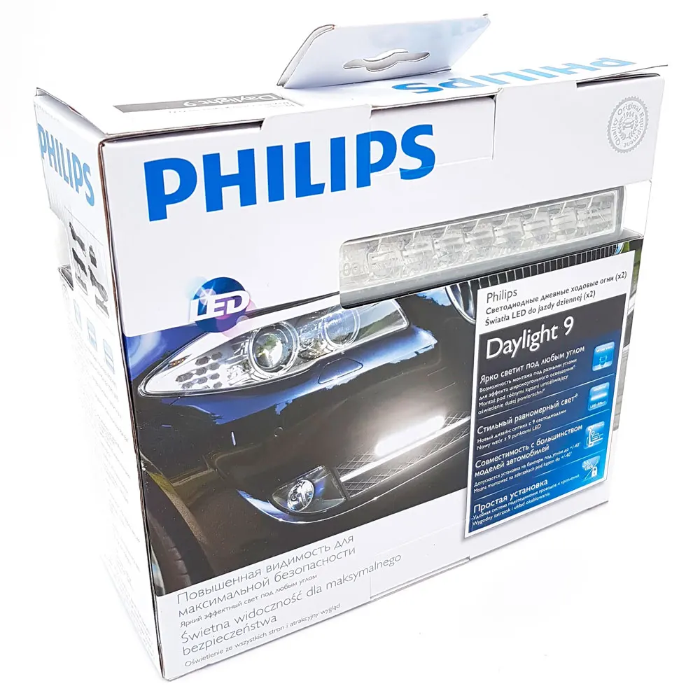 Дневные ходовые огни (ДХО) Philips LED DayLight 9 12831WLEDX1 |