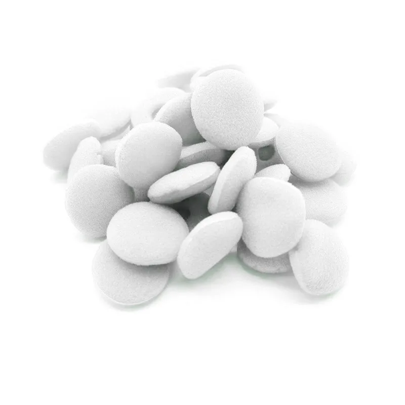 Губчатые накладки для наушников 20 шт./лот черные мягкие поролоновые вкладыши