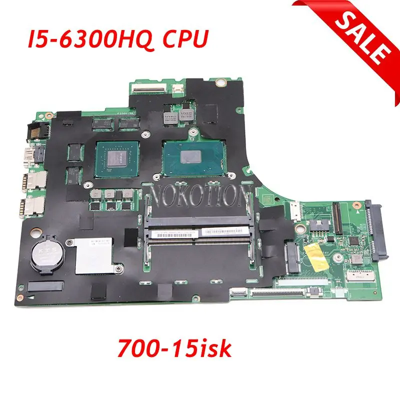 Материнская плата NOKOTION 5B20K91447 для ноутбука Lenovo ideapad 700 15isk GTX950M 448.06R01.001M HD 530 SR2FP I5