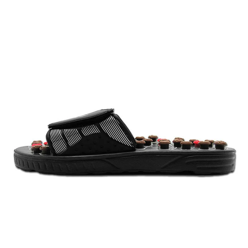 Новинка Массажная обувь для мужчин летние шлепки Acupoint медицинские тапочки