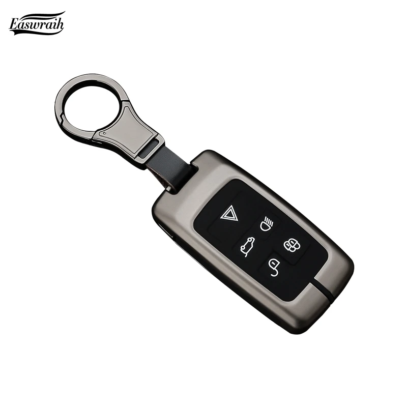 Автомобильный силиконовый металлический чехол для ключей Land Rover Range Discovery 5 Sport Evoque