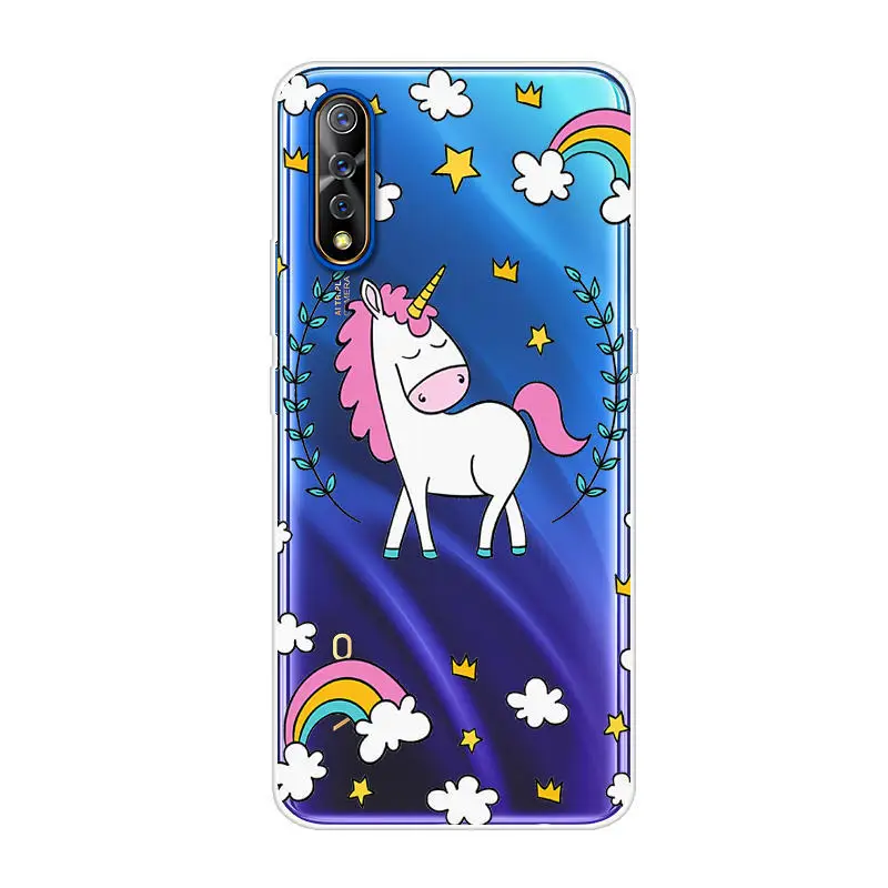 Чехол для VIVO S1 силиконовый чехол на заднюю панель телефона Крышка для VIVO S1 S 1 VIVOS1 V1907 ТПУ мягкий чехол
