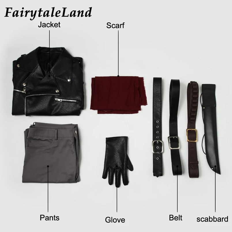 Костюм для косплея Ходячие мертвецы Неган ТВ Сезон 8 карнавальный костюм на