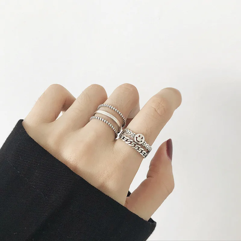 2024 женское хипстерское кольцо для указательного пальца простое модное