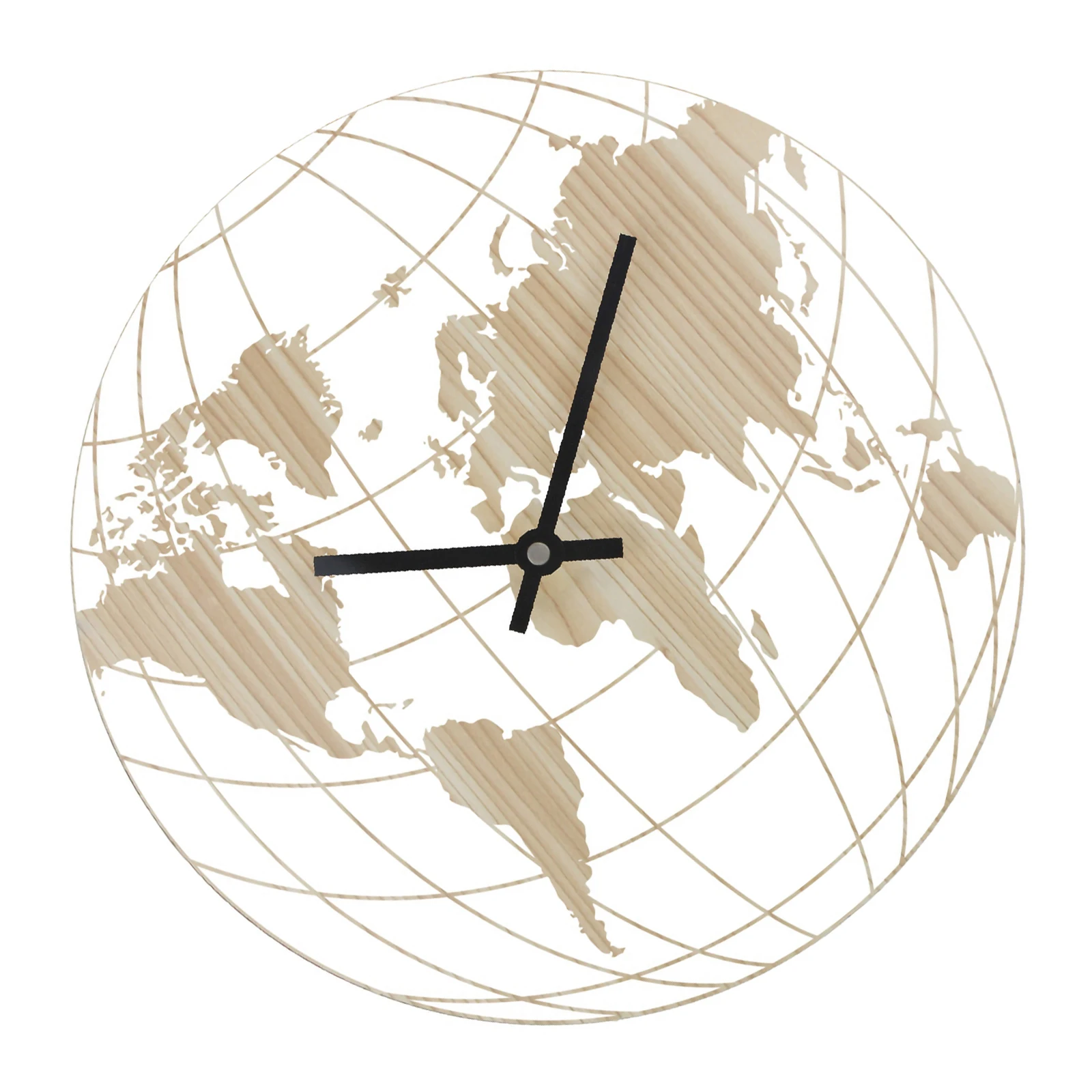 Круглые Настенные часы с картой мира настенные на батарейках для дома гостиной