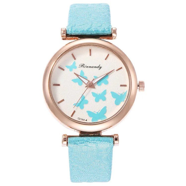 Роскошные женские часы для девушек новые модные маленькие кварцевые с тиснеными