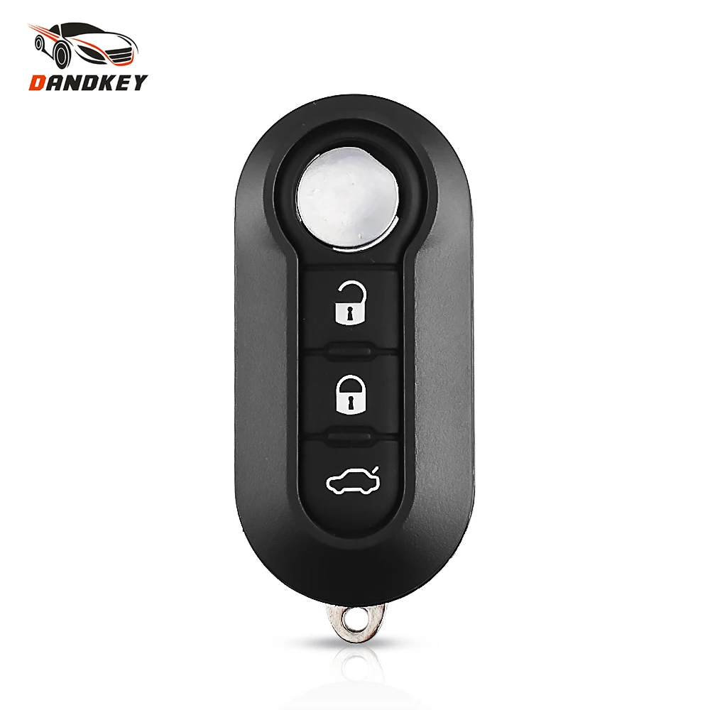 Складной чехол Dandkey для ключа с дистанционным управлением Fiat Citroen Peugeot 2008 2015