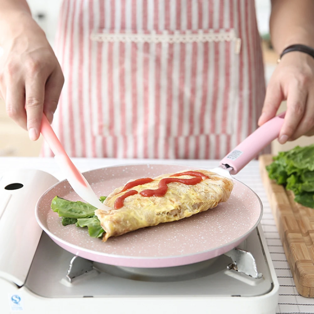 8 дюймов антипригарная сковорода японский стиль Блинный стейк Висячие отверстия