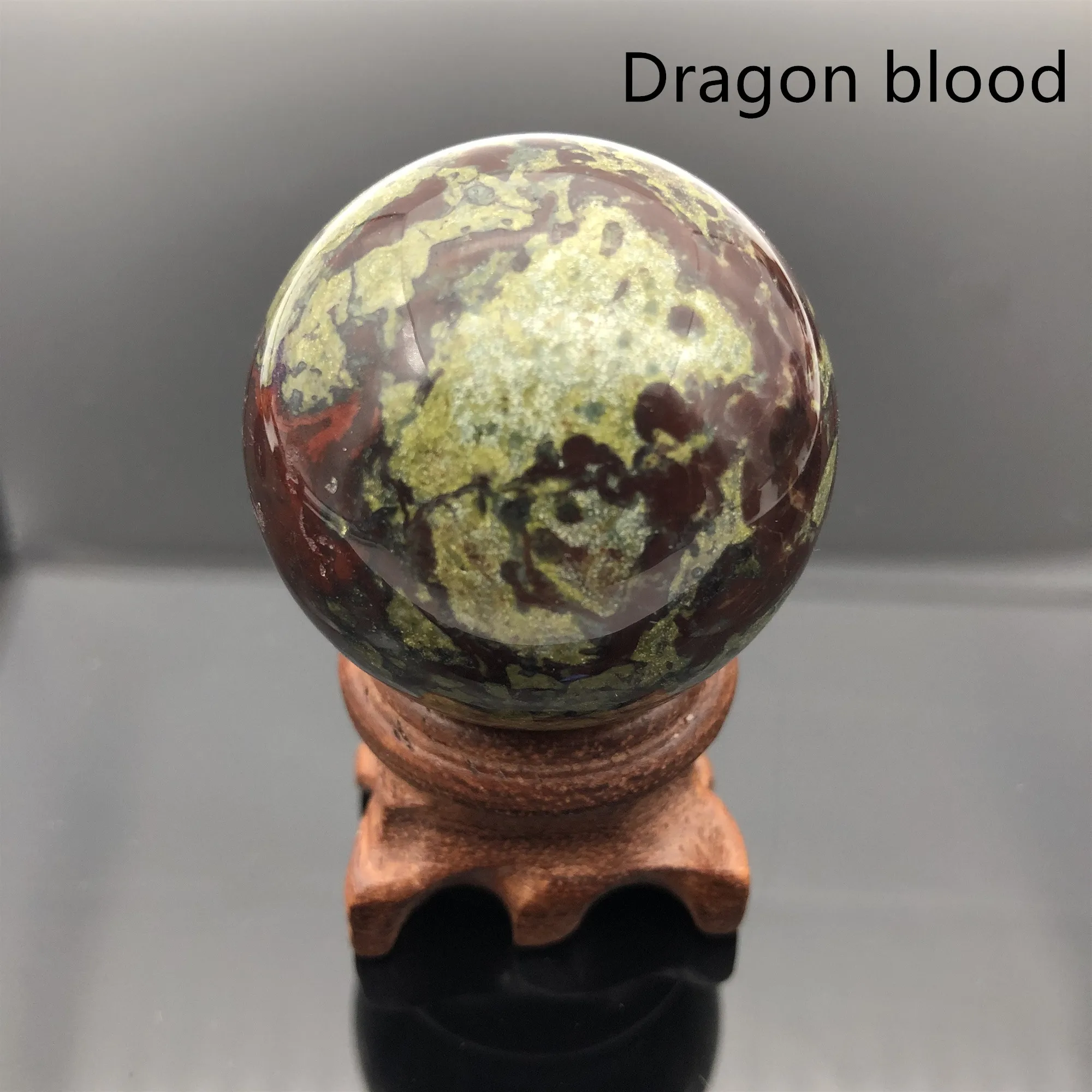 Dragon blood 12 камней Сфера Набор целебная чакра Сфера стенд Рождество Wicca домашний декор Аметист с кварцевым тигровым глазом агатовый шарик кристаллы - Цвет: Dragon blood