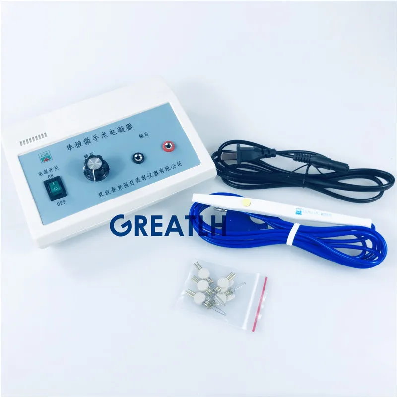 

electric cautery pen condenser monopolar coagulation device Built-in rechargeable